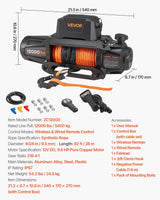 Electric Winch 5400 kg Load Capacity — view 8