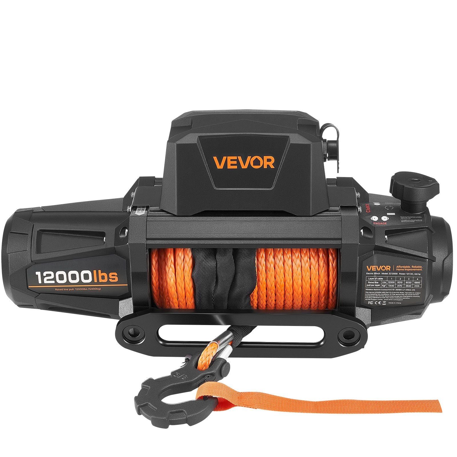 Electric Winch 5400 kg Load Capacity — view 10