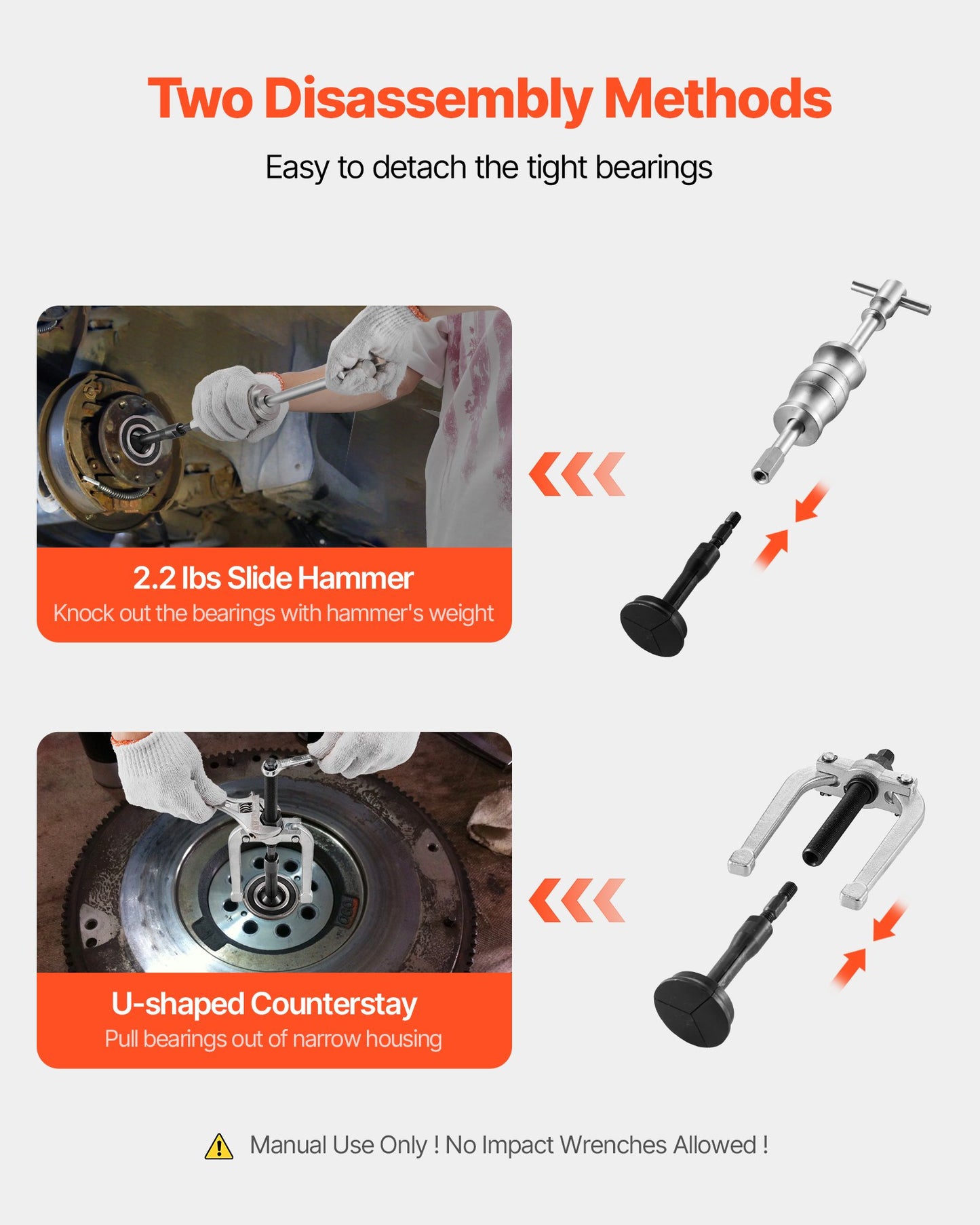 Blind Hole Bearing Puller Set — view 3
