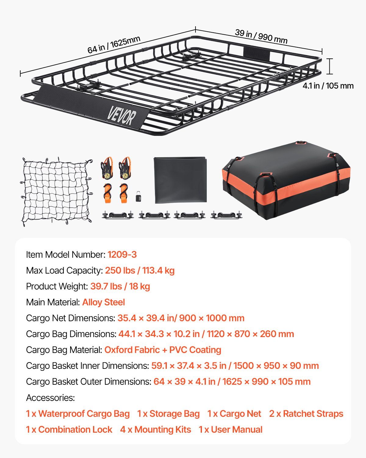 Roof Rack Basket — view 8