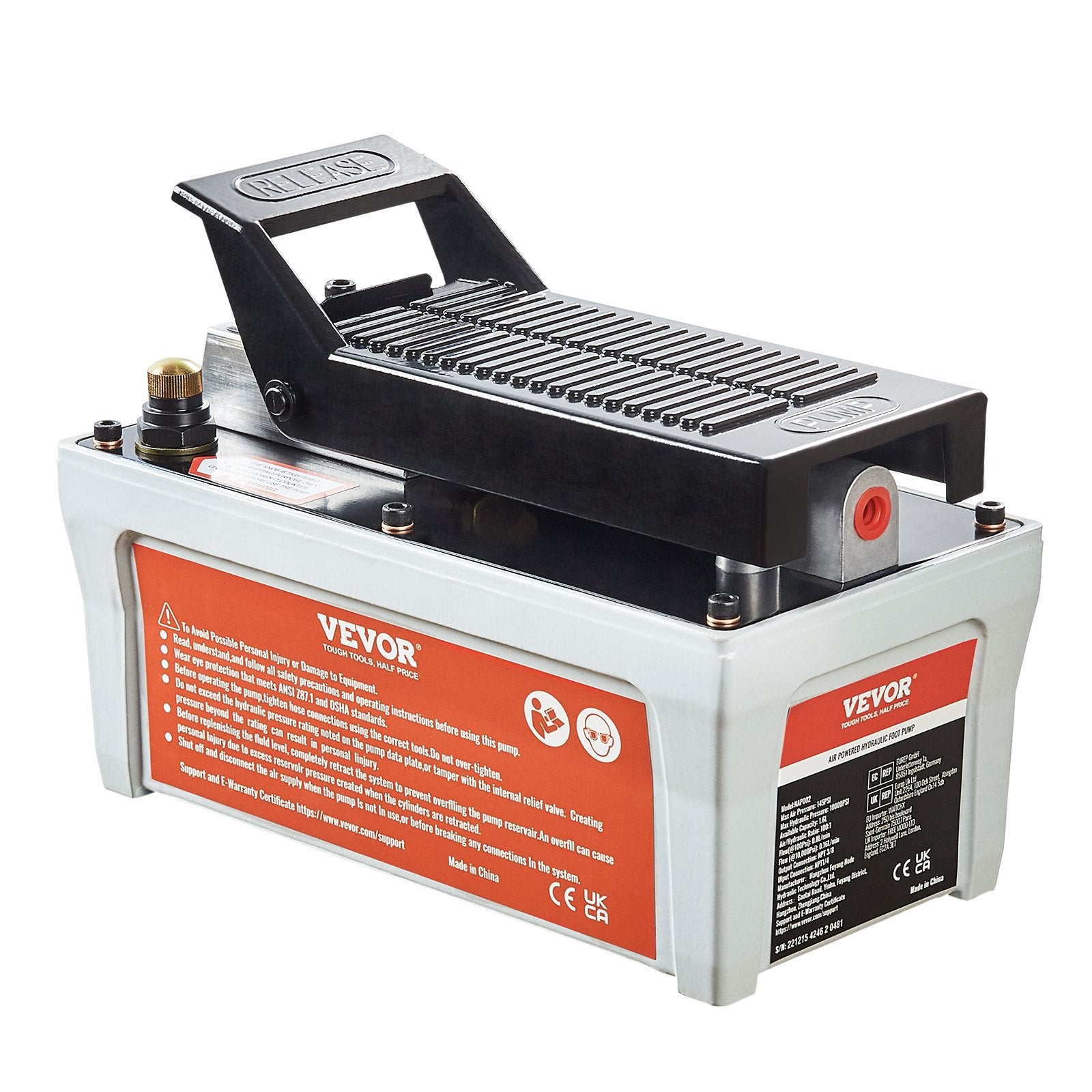 Air Hydraulic Pump, 10,000 PSI — view 12
