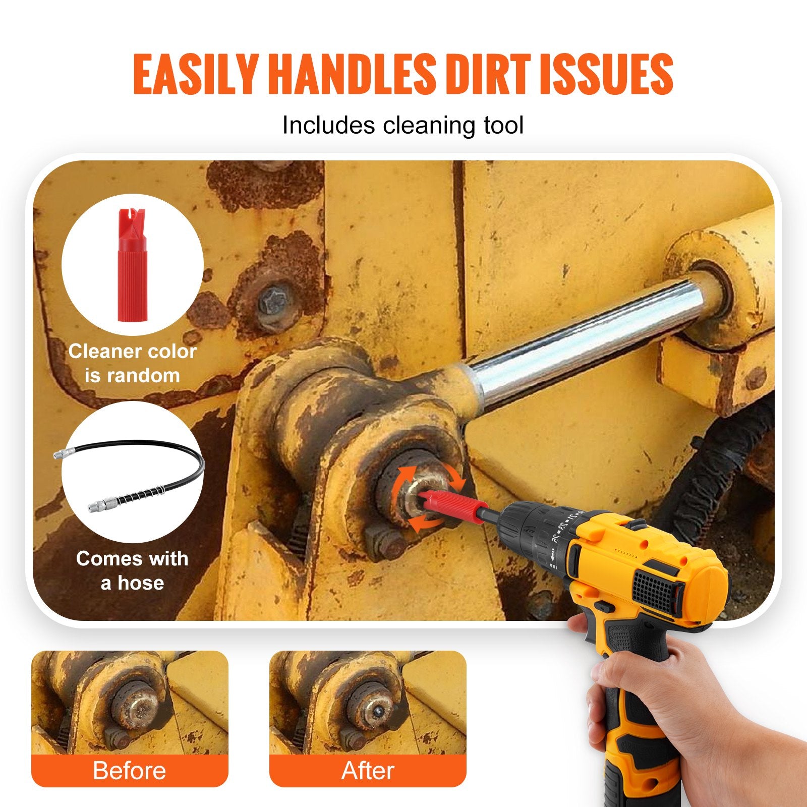 Grease Gun Coupler High Pressure — view 6
