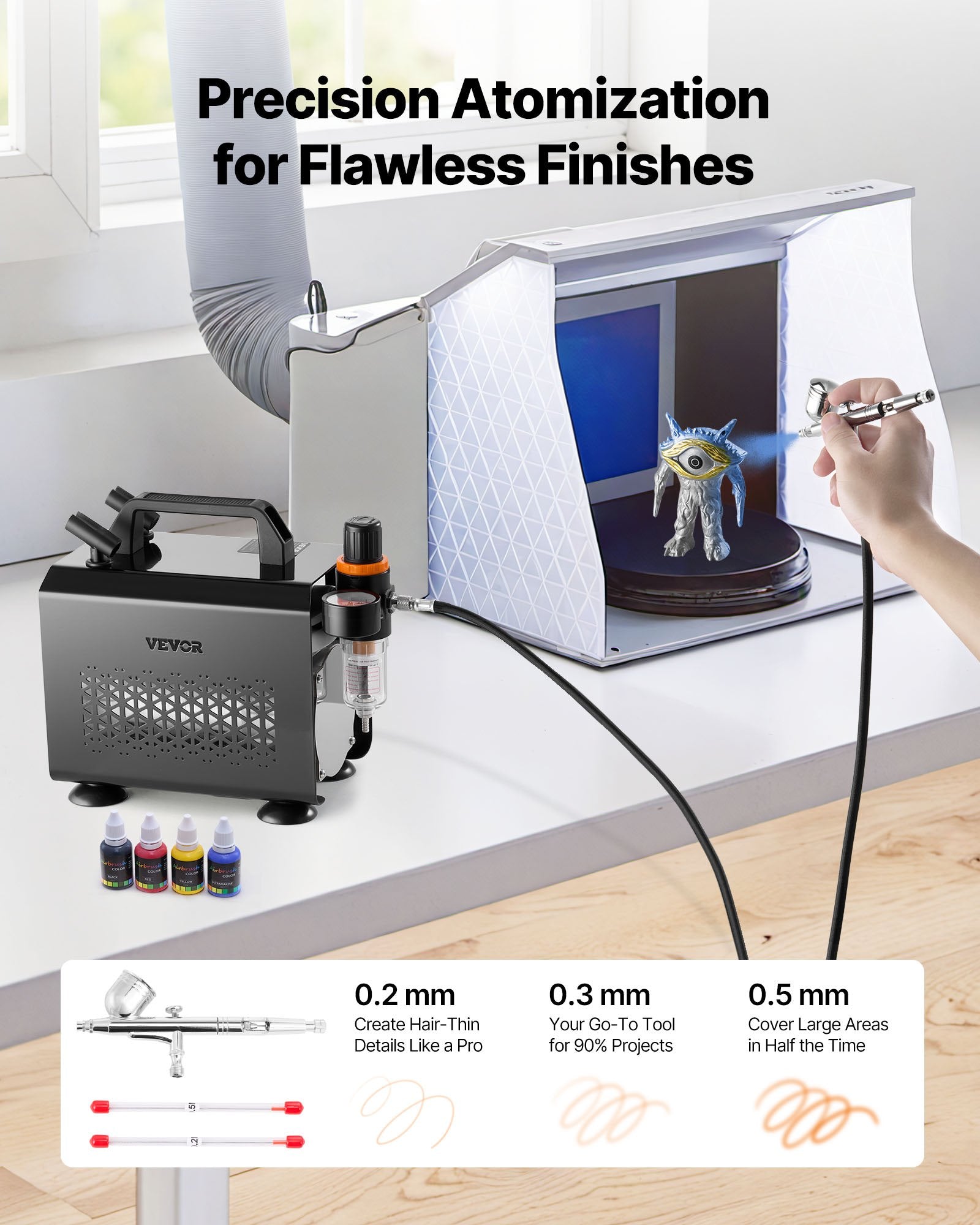 Airbrush Kit - 1/6 HP — view 3