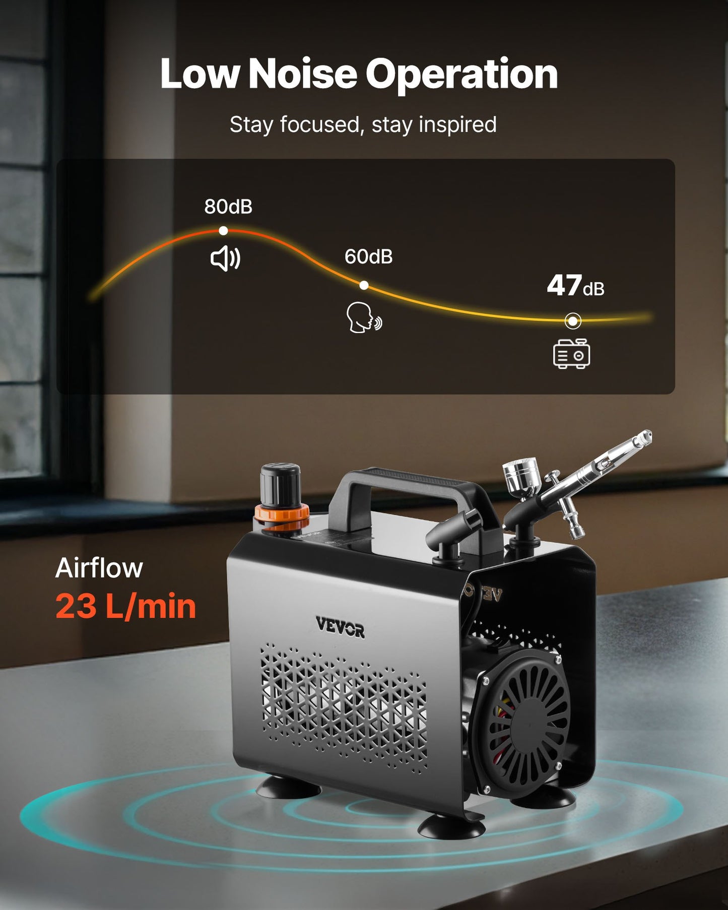Airbrush Kit - 1/6 HP — view 6