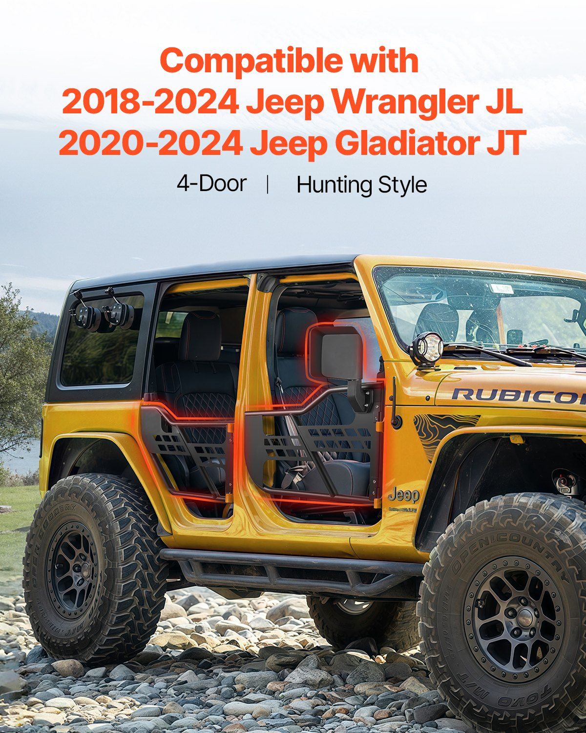 Jeep Tube Doors — view 3