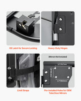 Jeep Tube Doors, 4-Door, Hunting — view 4