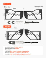 Jeep Tube Doors, 4-Door, Hunting — view 8