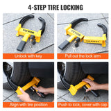 Wheel Lock, 2 Packs Universal — view 6