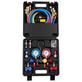 AC manifold gauge set, 4 way — view 2
