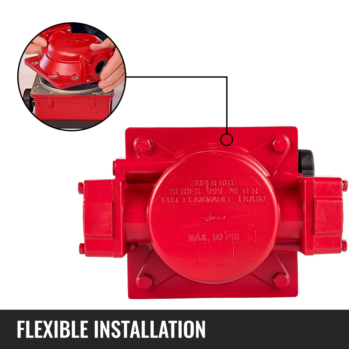 Mechanical Fuel Meter 20 GPM — view 5