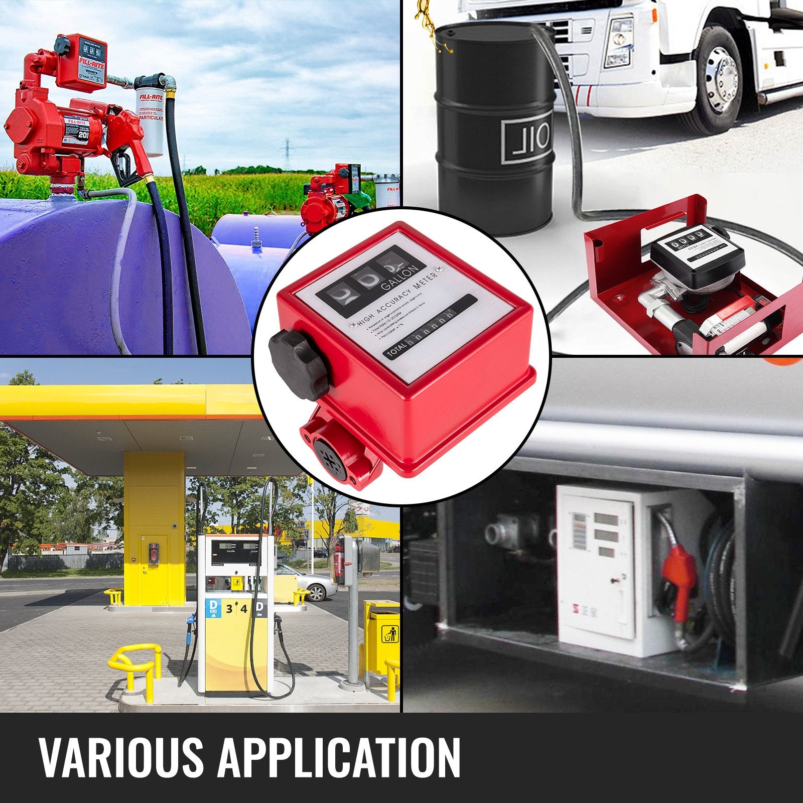 Mechanical Fuel Meter 20 GPM — view 8