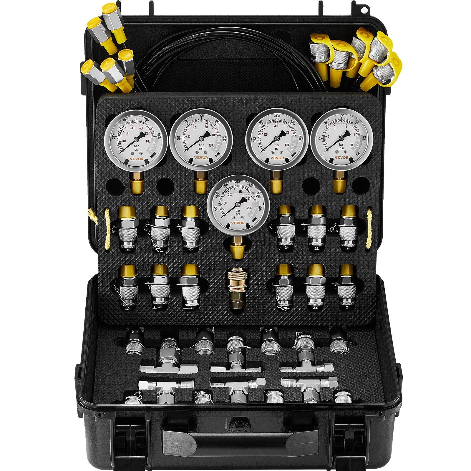Hydraulic Pressure Test Kit, 10/100/250/400/600bar — view 2