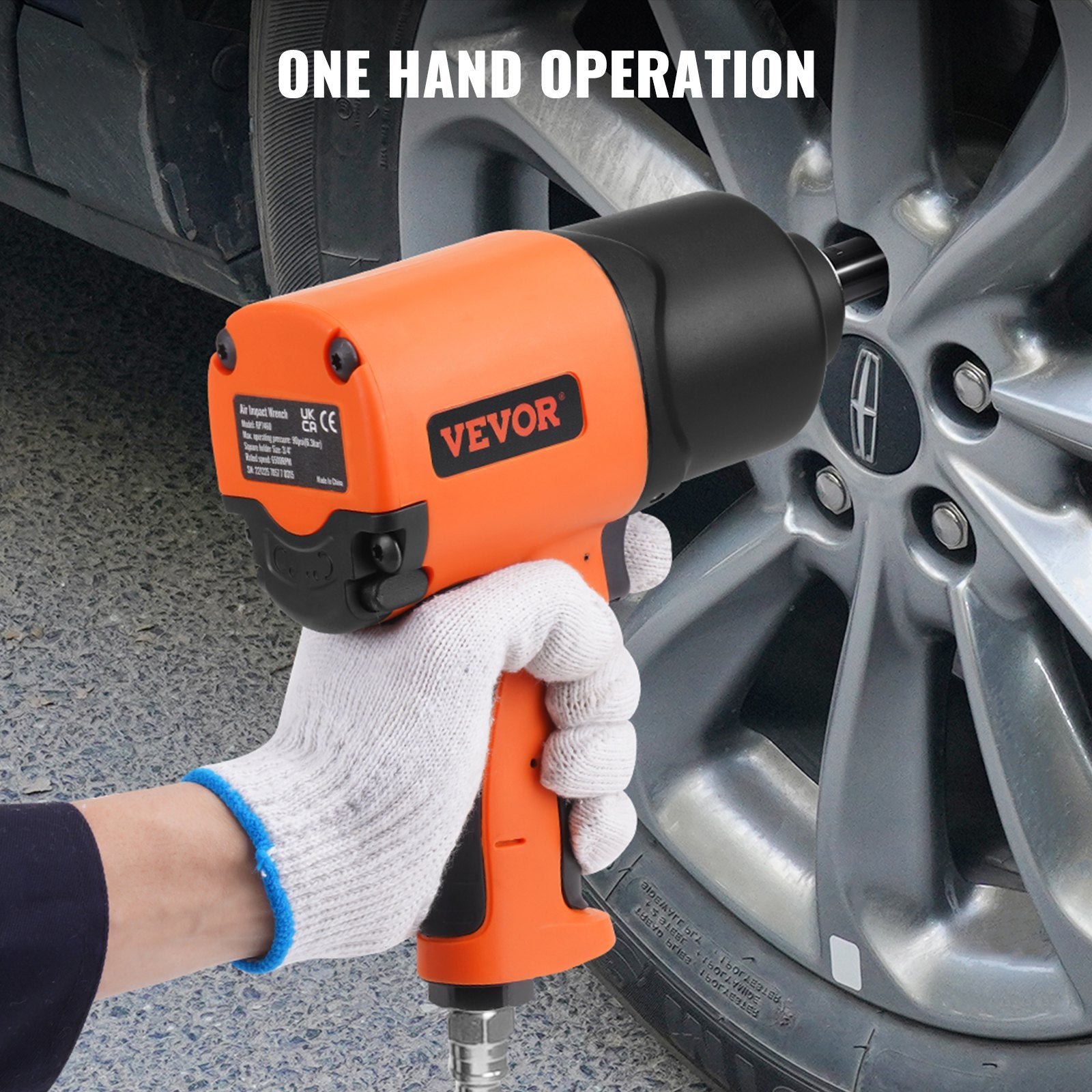 Air Impact Wrench, 3/4-Inch Drive — view 9