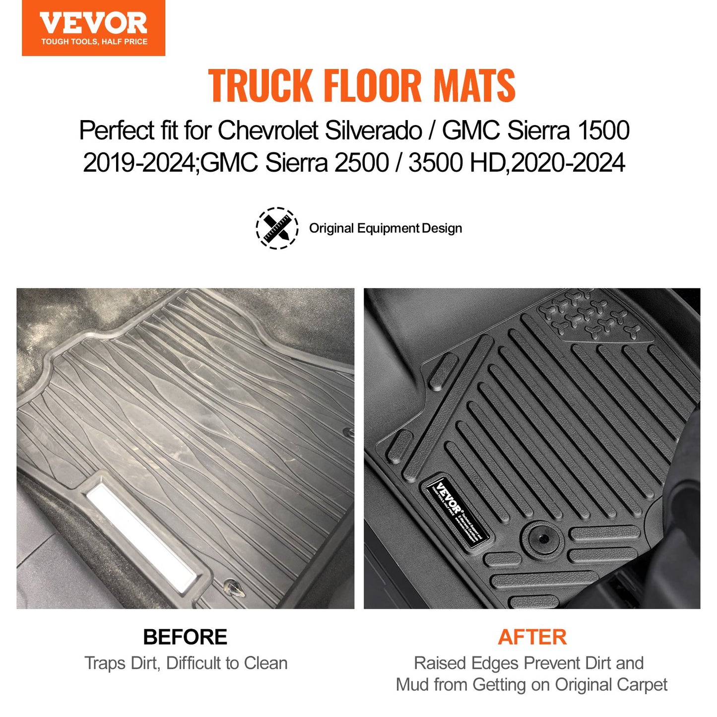 Automotive Floor Mats Fits for Chevrolet — view 3