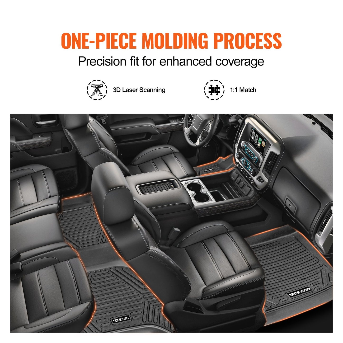 Automotive Floor Mats Fits for Chevrolet — view 4
