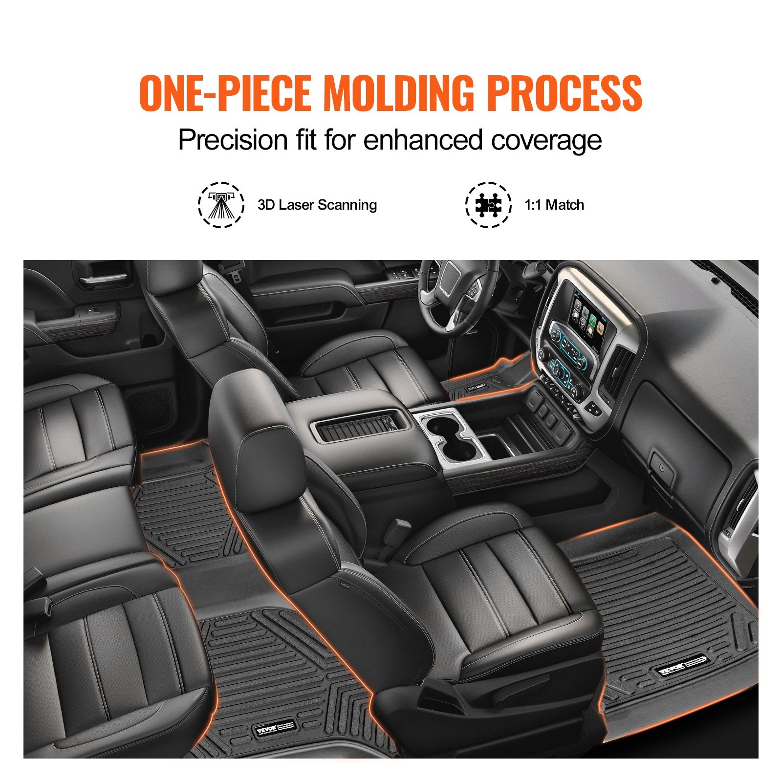 Automotive Floor Mats Fits for Chevrolet — view 4
