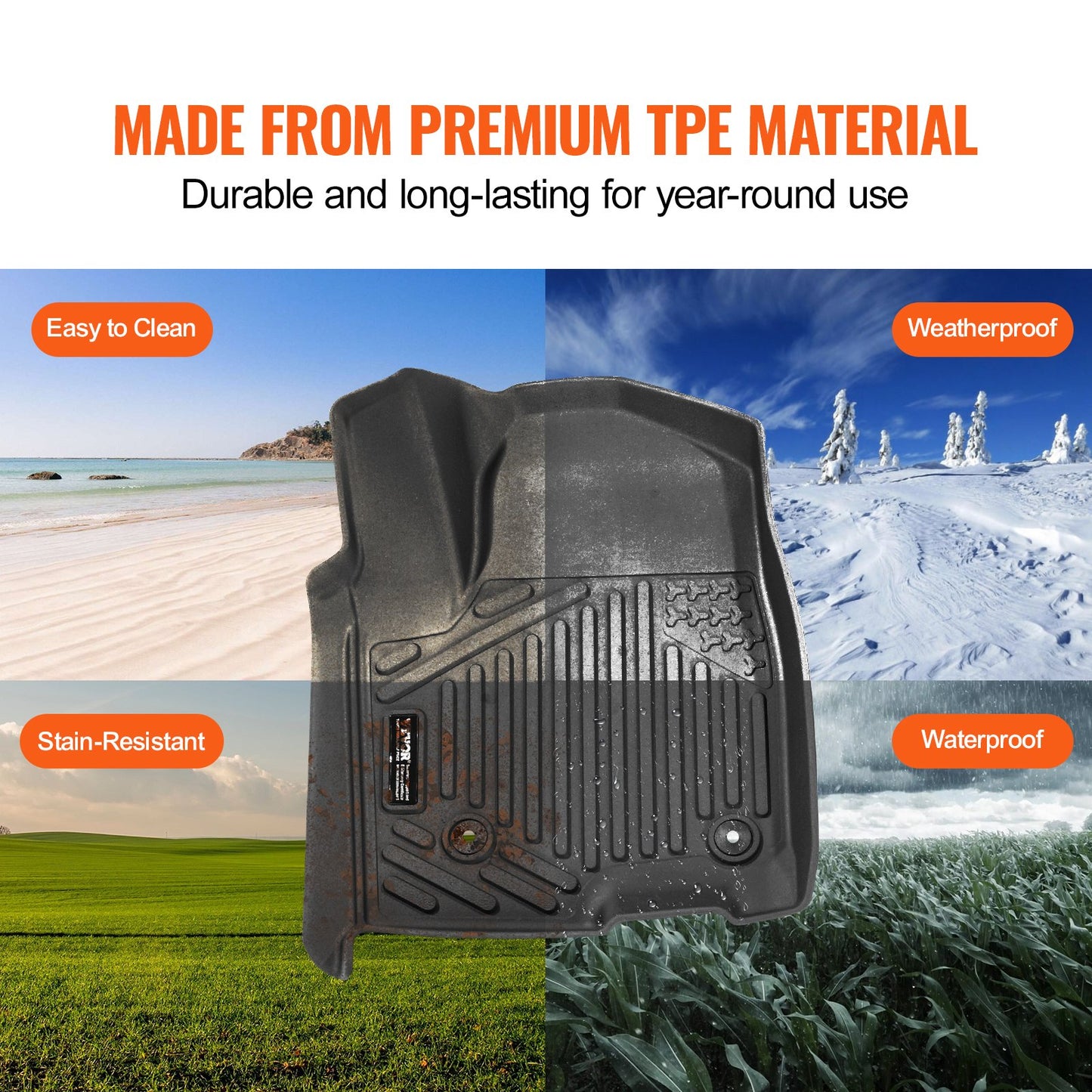 Automotive Floor Mats Fits for Chevrolet — view 5