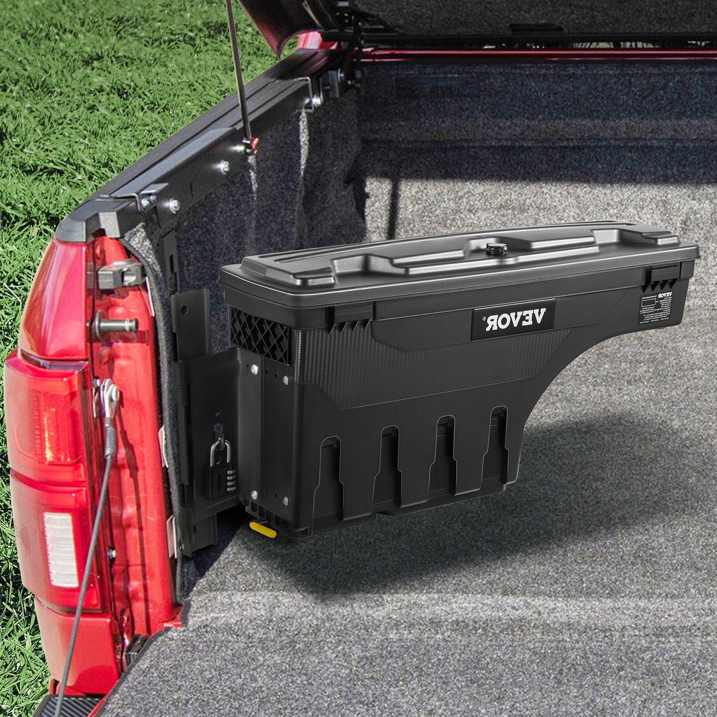 Truck Bed Storage Box, Lockable — view 9