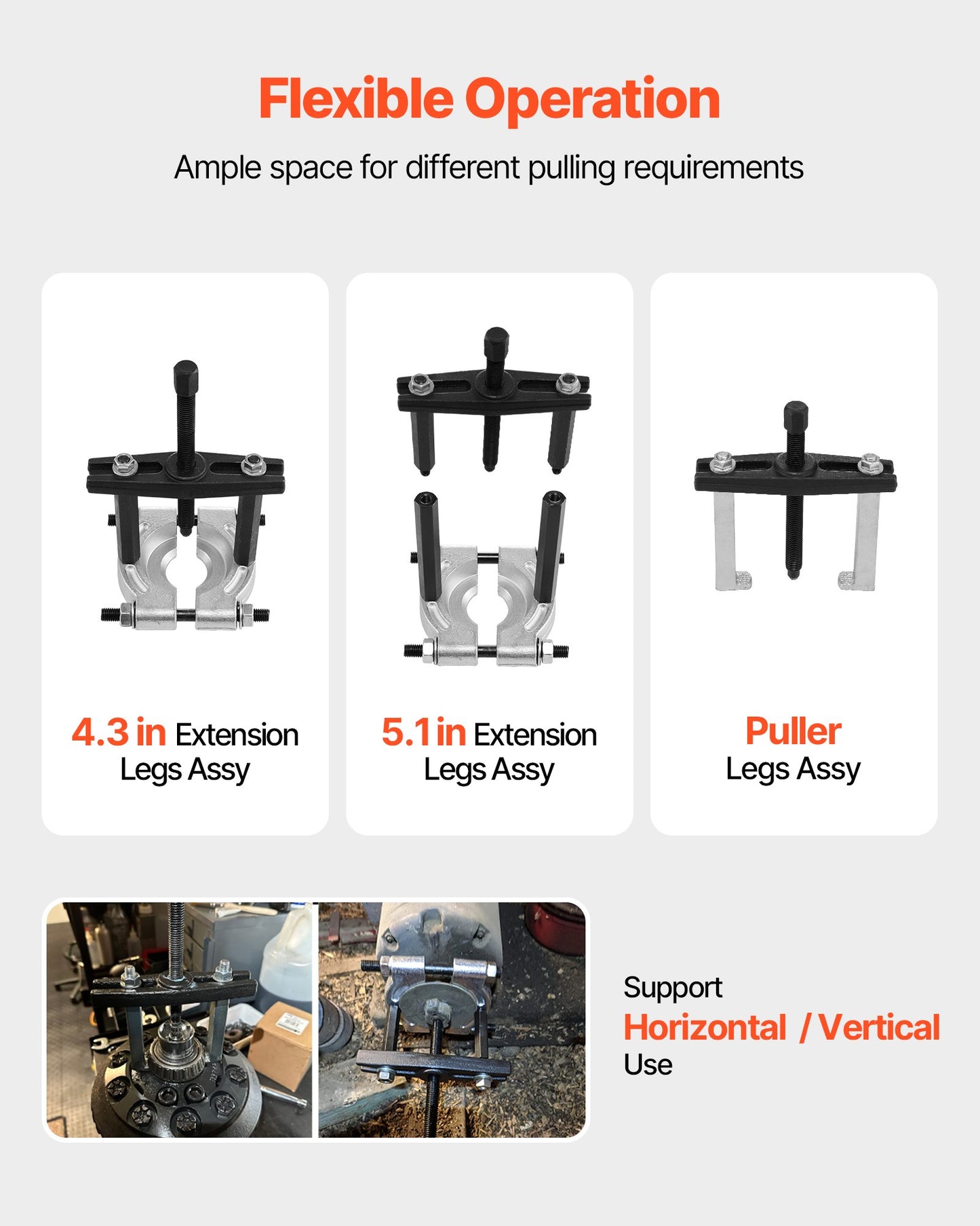 Bearing Puller Kit, 14-Piece 5 — view 4
