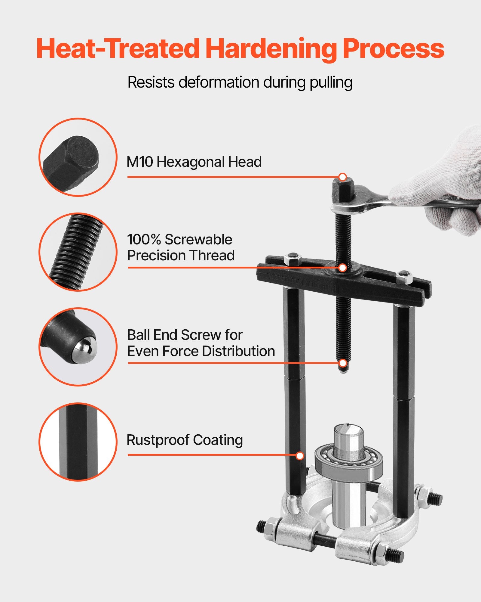 Bearing Puller Kit, 14-Piece 5 — view 6