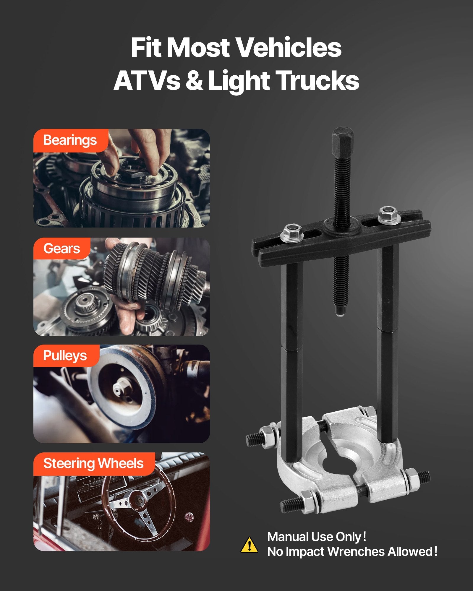 Bearing Puller Kit, 14-Piece 5 — view 7