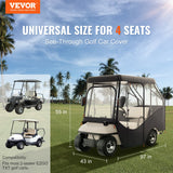 Golf Cart Enclosure, 420D Polyester — view 3