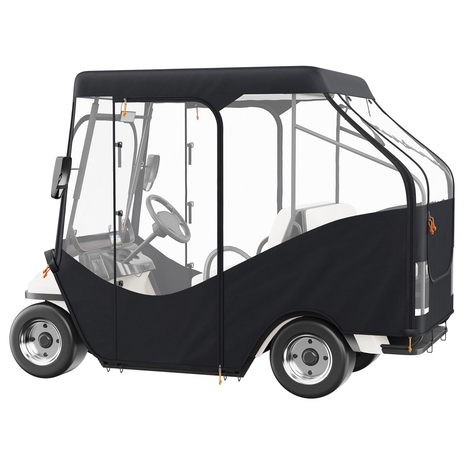 Golf Cart Enclosure, 420D Polyester — view 10