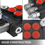 2 spool hydraulic control valve 11gpm — view 3