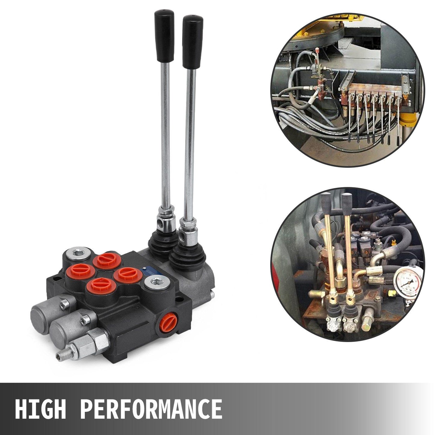 2 spool hydraulic control valve 11gpm — view 4