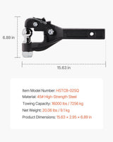 Pintle Hook 7256 kg Capacity — view 8
