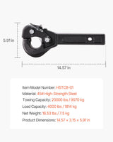 Pintle Hitch 50.4 mm Receiver — view 7
