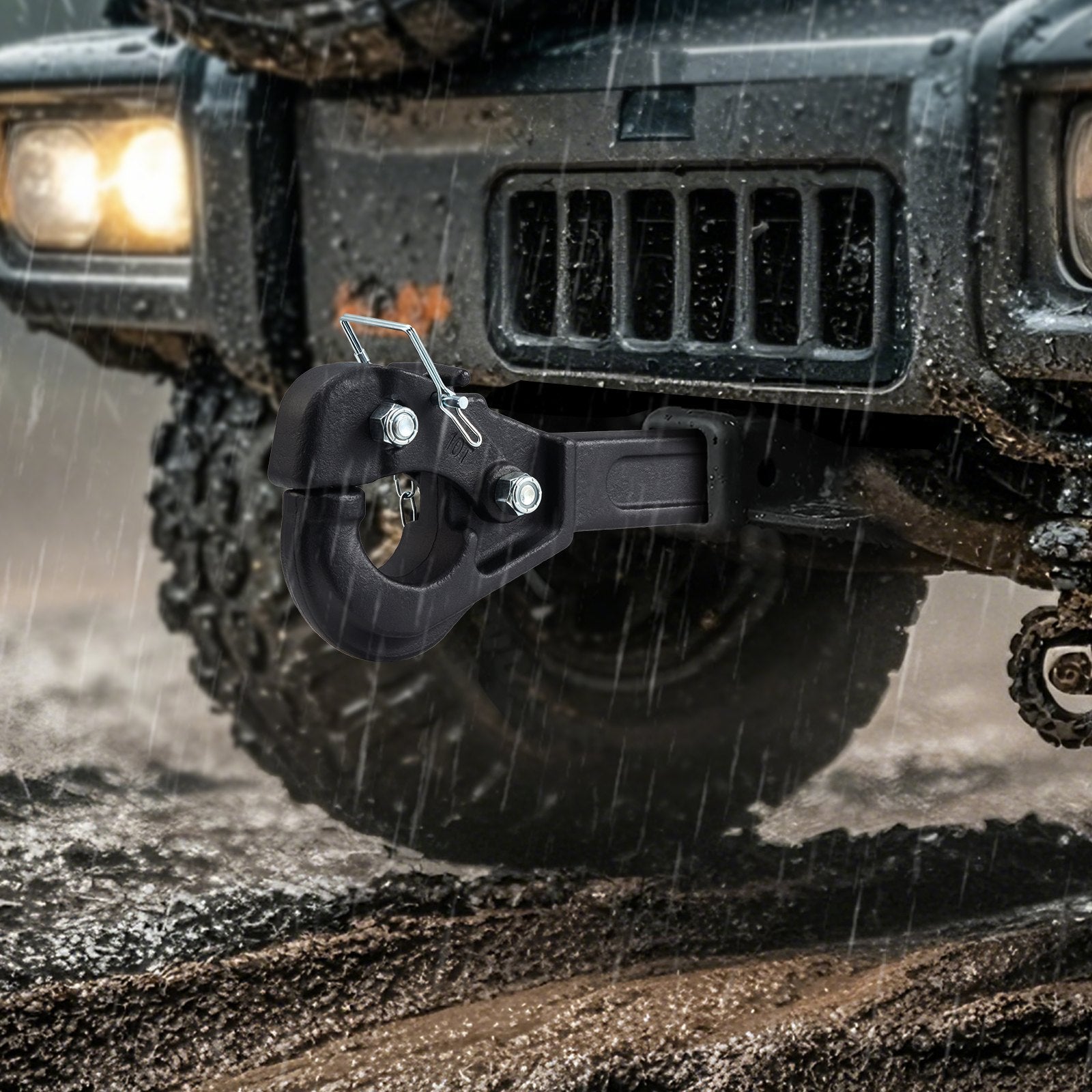 Pintle Hitch 50.4 mm Receiver — view 8
