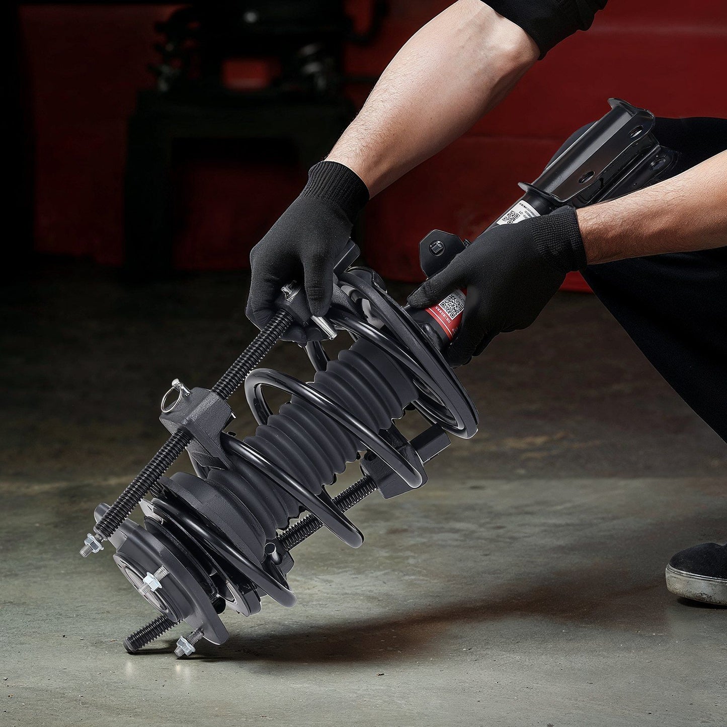 Heavy duty strut spring compressor 2 pack — view 9