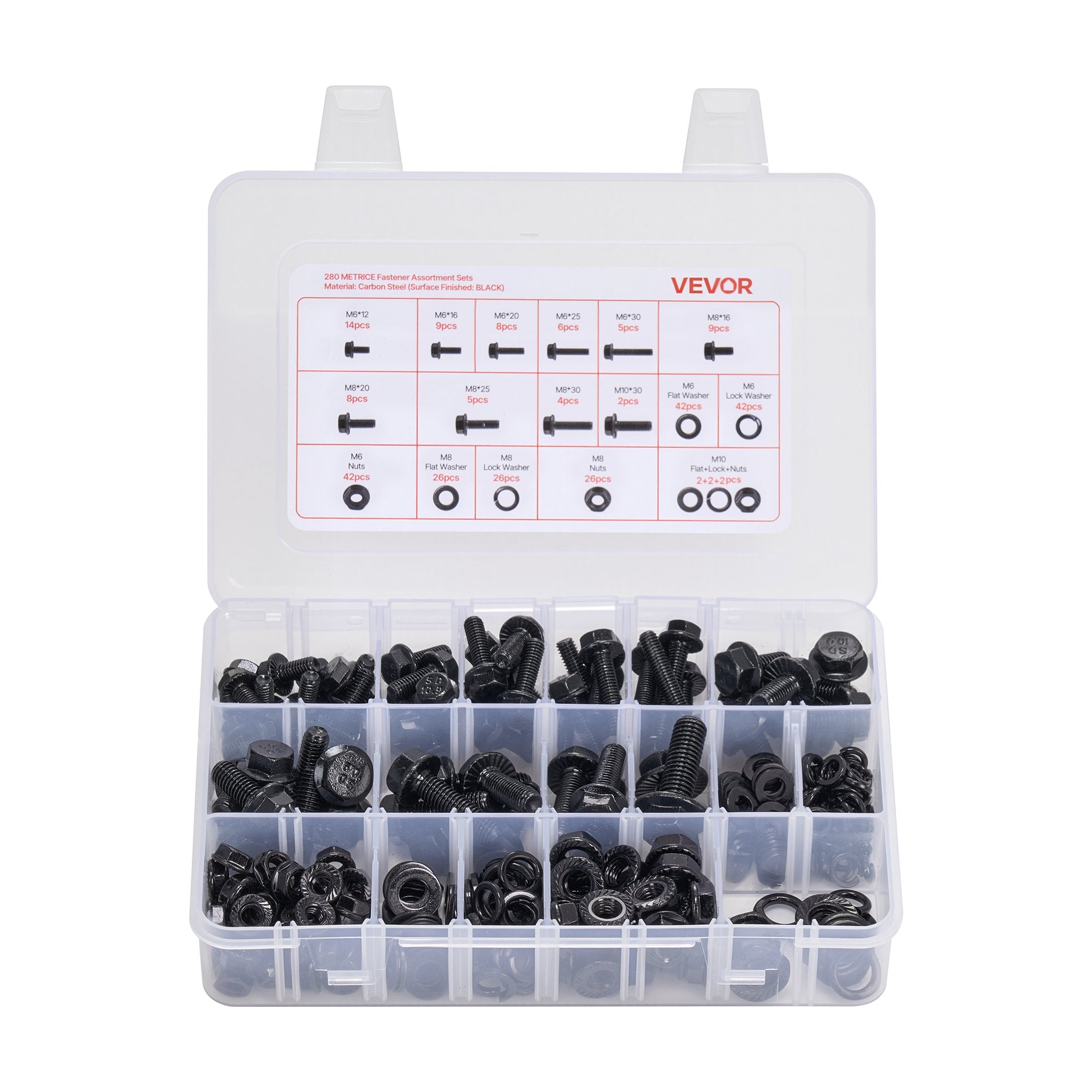 280 Pcs Bolts and Nuts — view 2