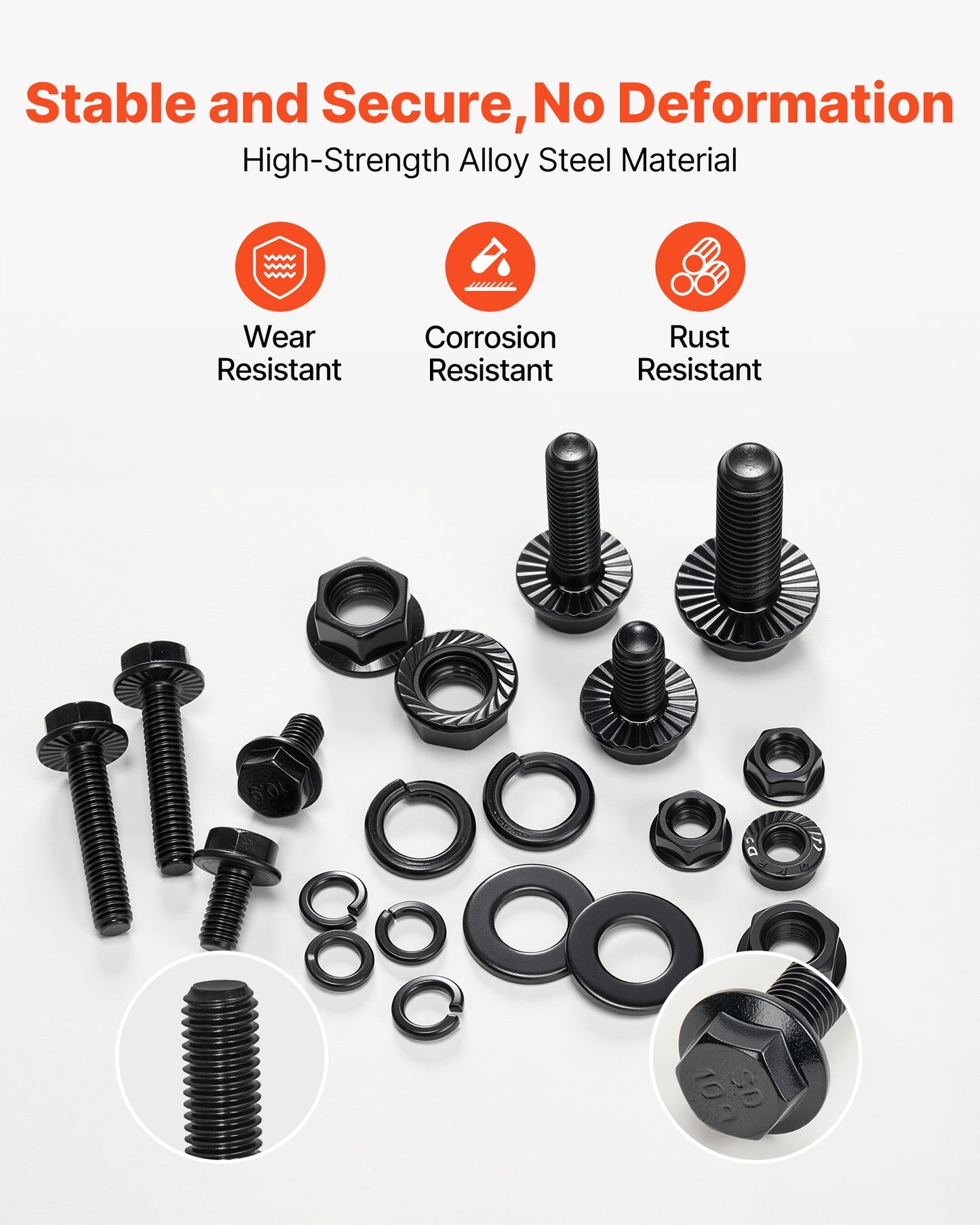 280 Pcs Bolts and Nuts — view 4