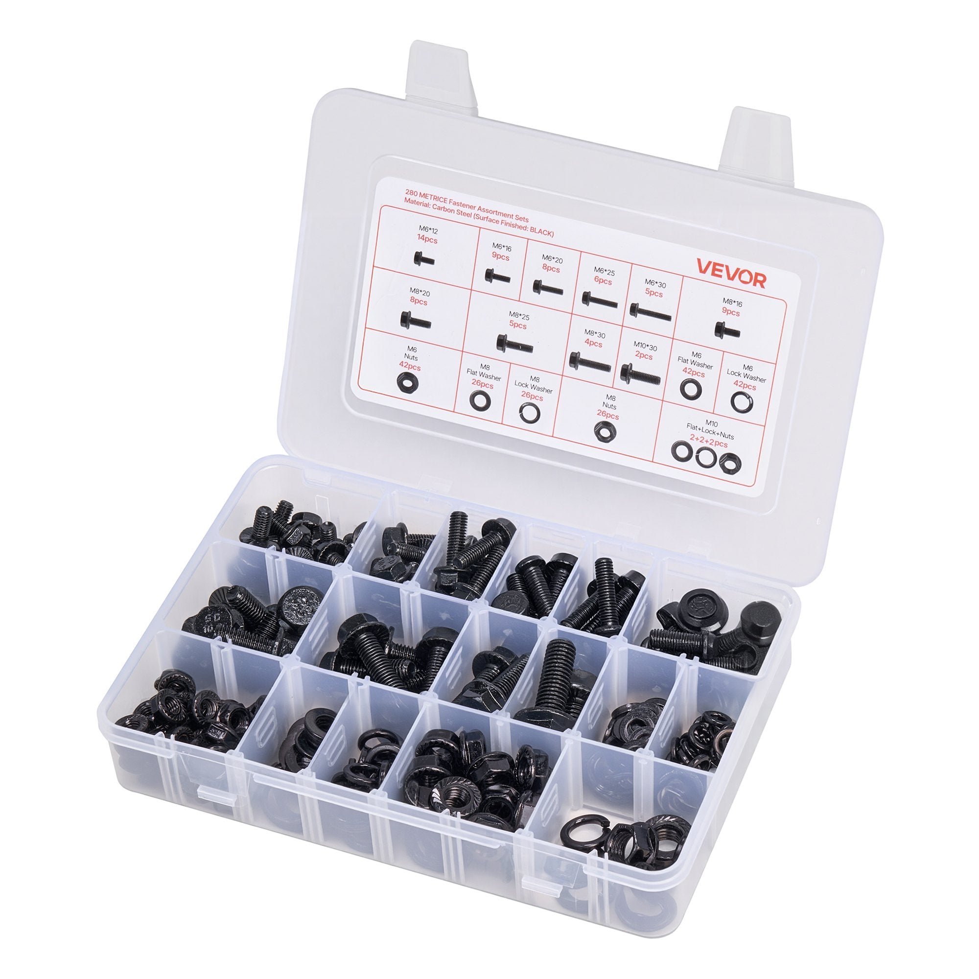 280 Pcs Bolts and Nuts — view 10