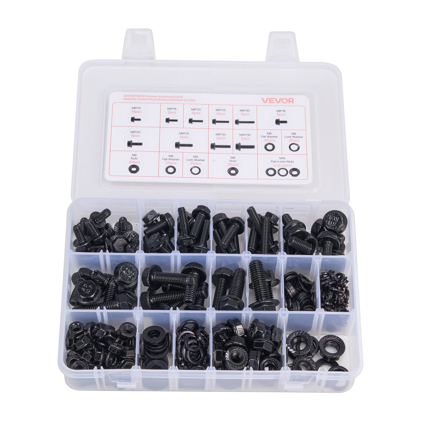 280 Pcs Bolts and Nuts — view 11
