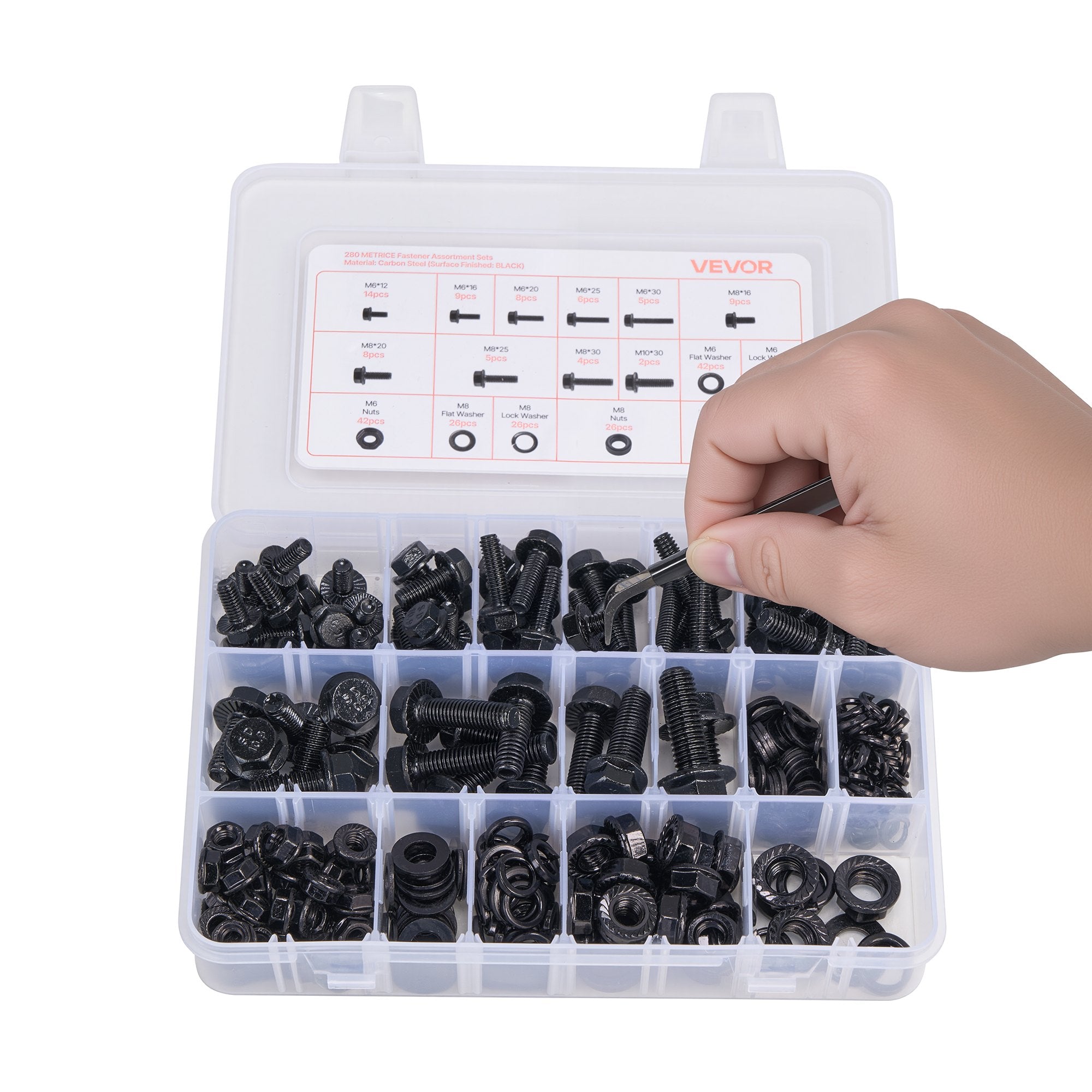 280 Pcs Bolts and Nuts — view 12