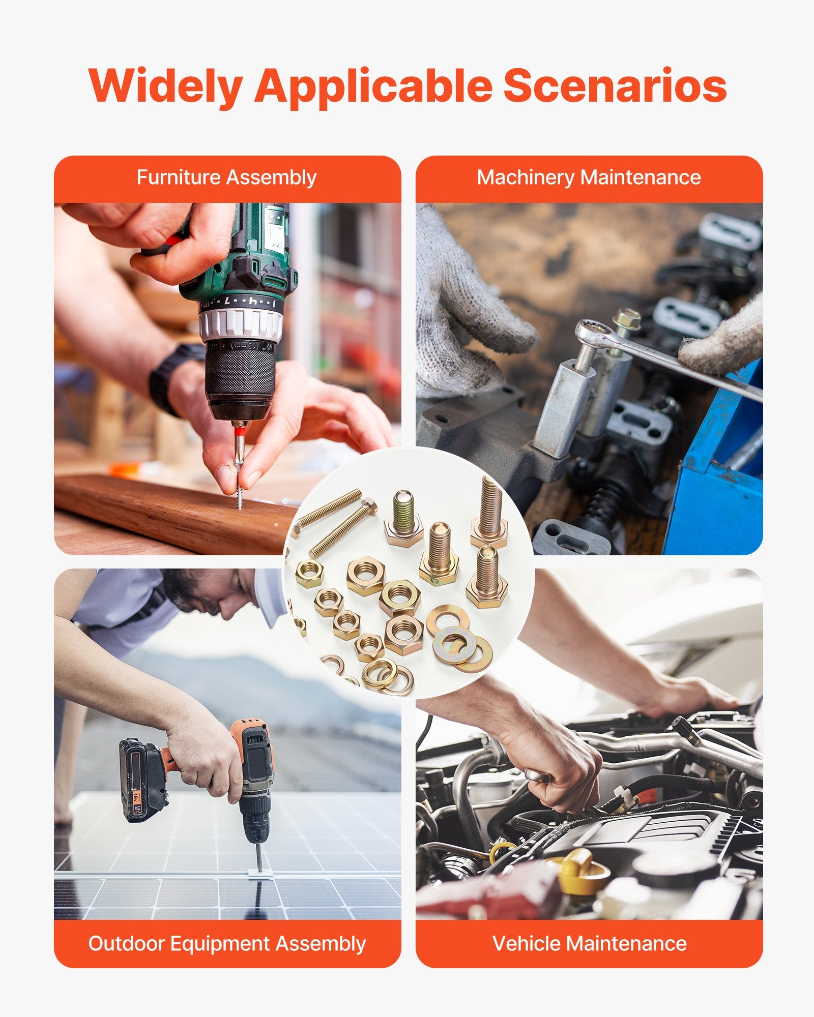 906 Pcs Bolts and Nuts — view 7