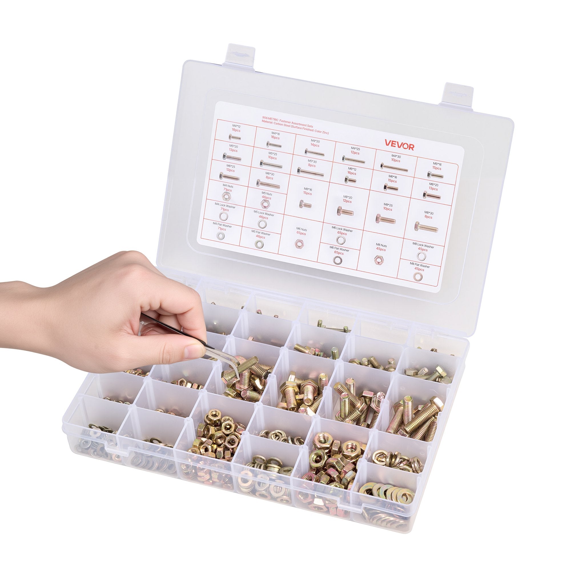 906 Pcs Bolts and Nuts — view 12