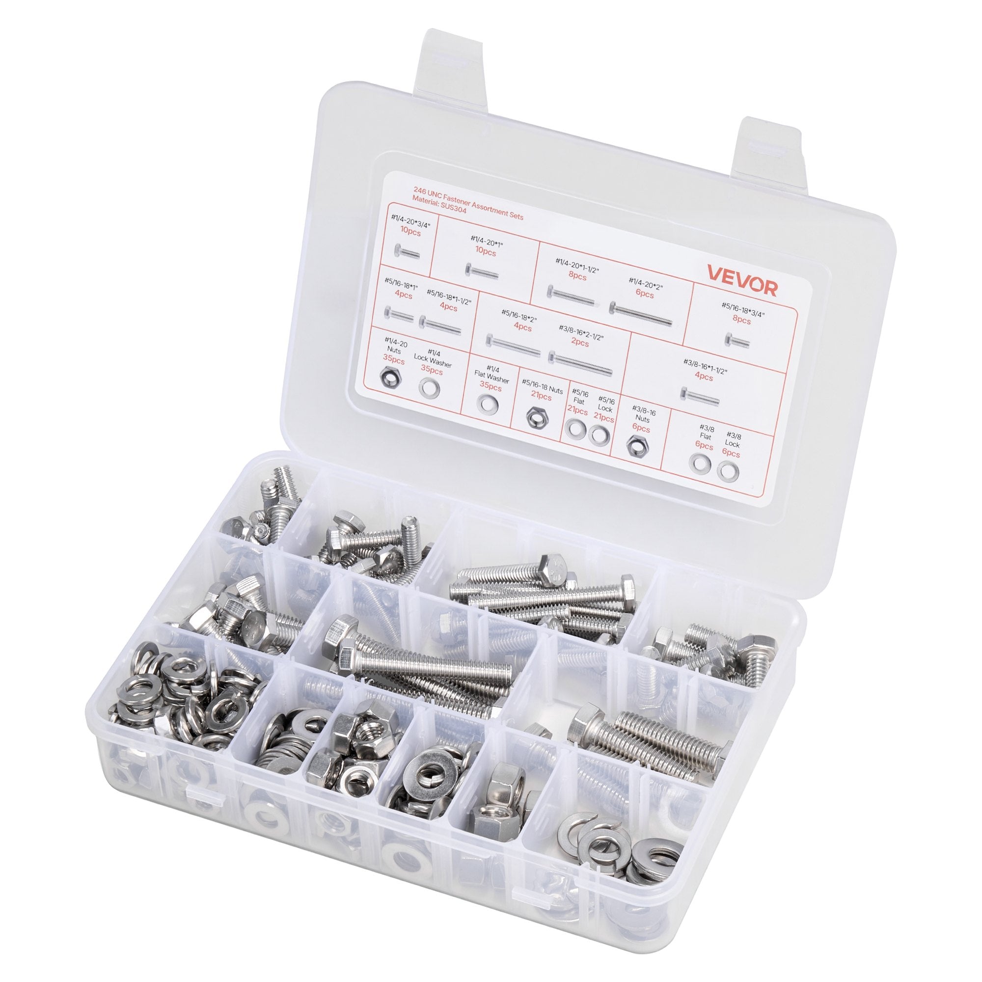 246 Pcs Bolts and Nuts — view 10