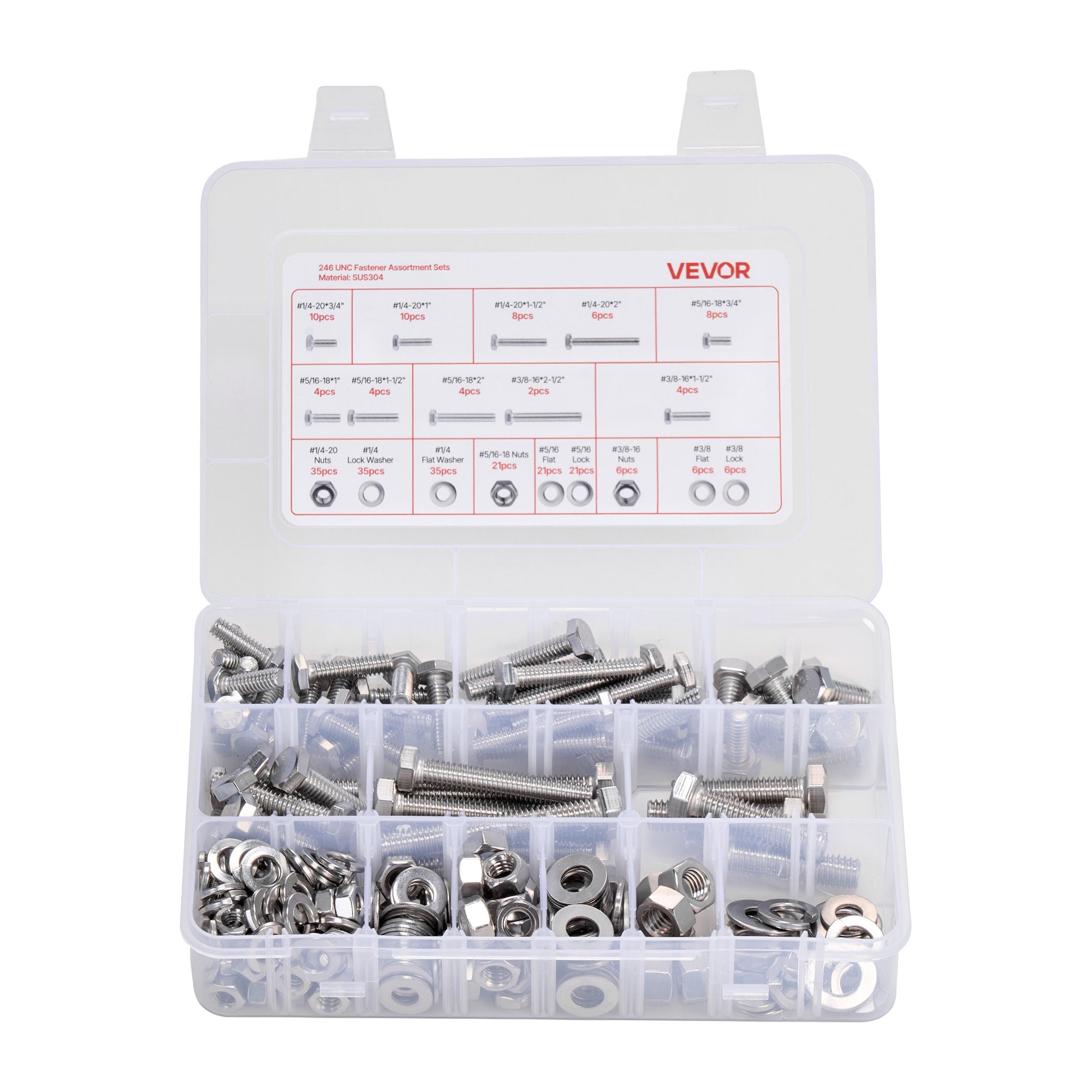 246 Pcs Bolts and Nuts — view 11