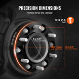 1.25 6x5 Wheel Spacers Wheel — view 4