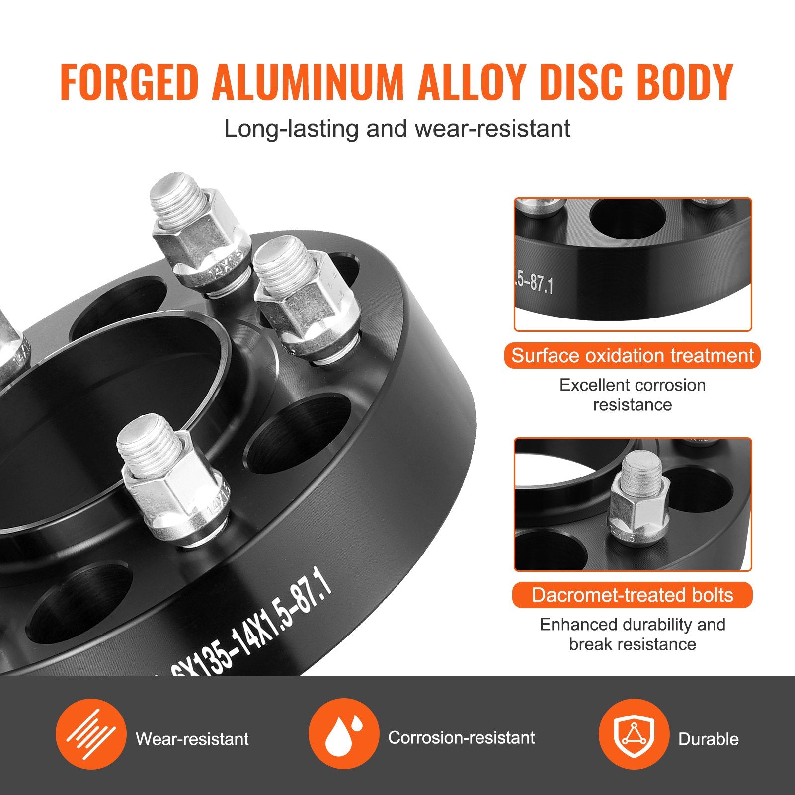 1.5 6x5.3 Wheel Spacers Wheel — view 6