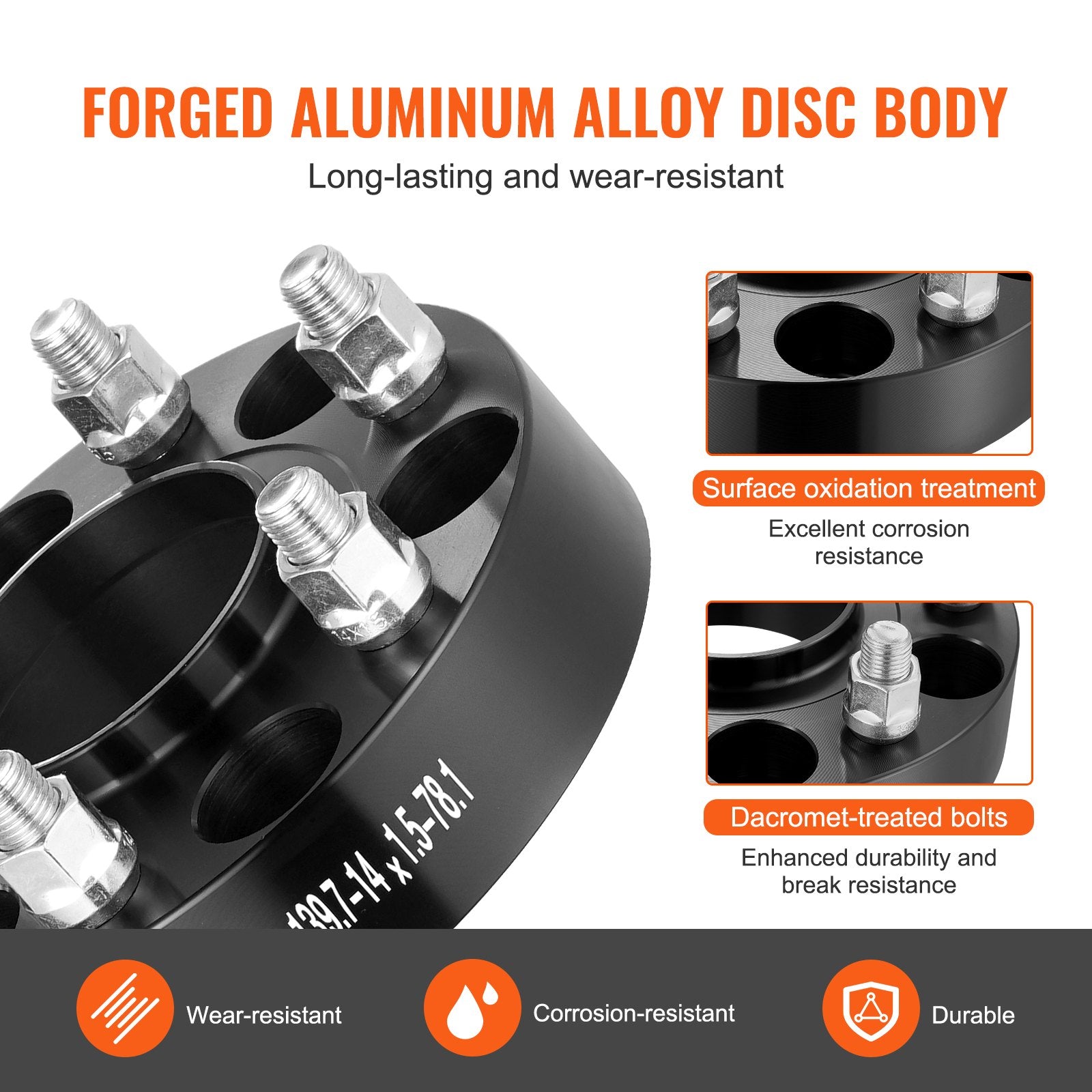 1.5 6x5 Wheel Spacers Wheel — view 6