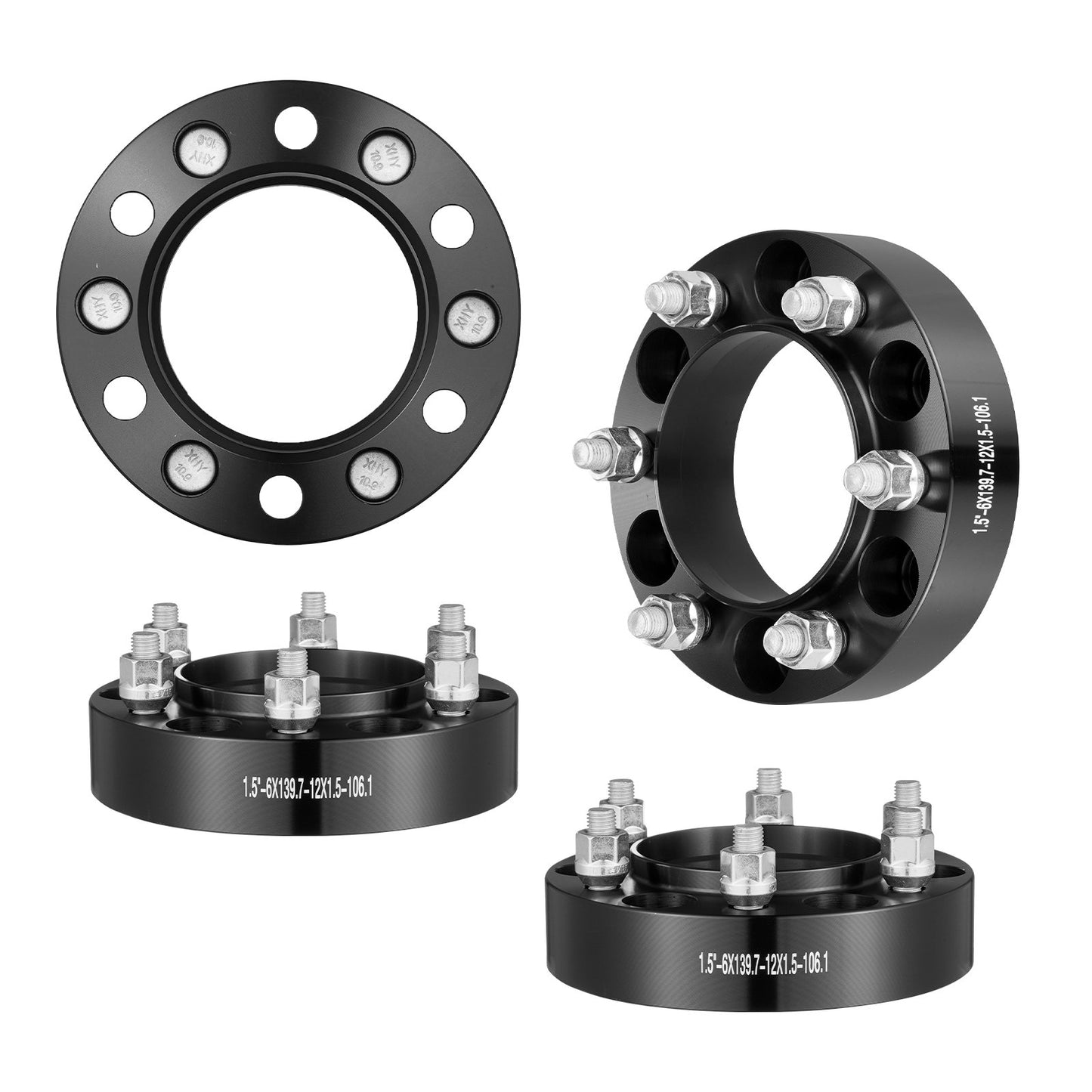 1.5 6x5.5 Wheel Spacers Wheel — view 2