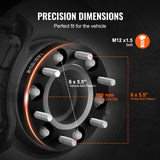 1 6x5.5 Wheel Spacers Wheel — view 4
