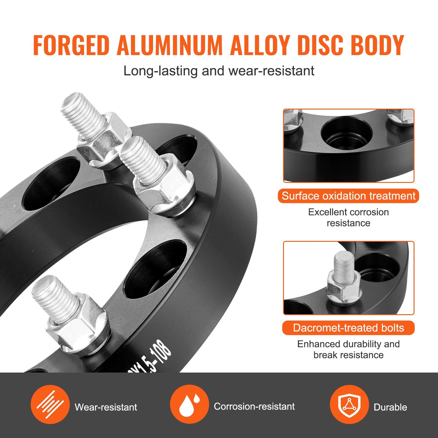 1 6x5.5 Wheel Spacers Wheel — view 6