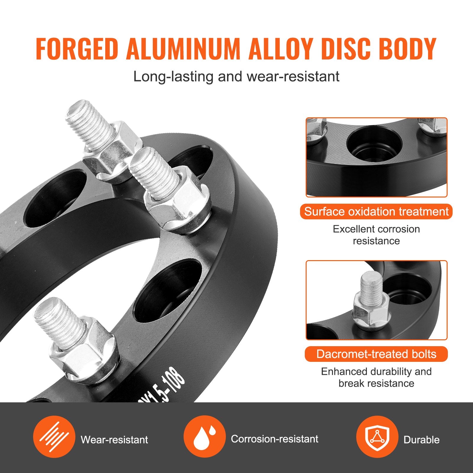 1 6x5.5 Wheel Spacers Wheel — view 6
