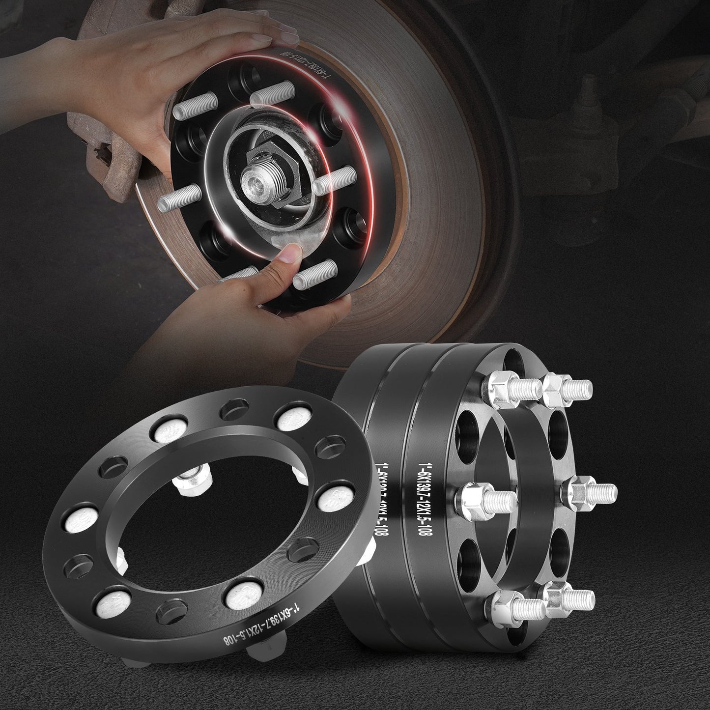 1 6x5.5 Wheel Spacers Wheel — view 9